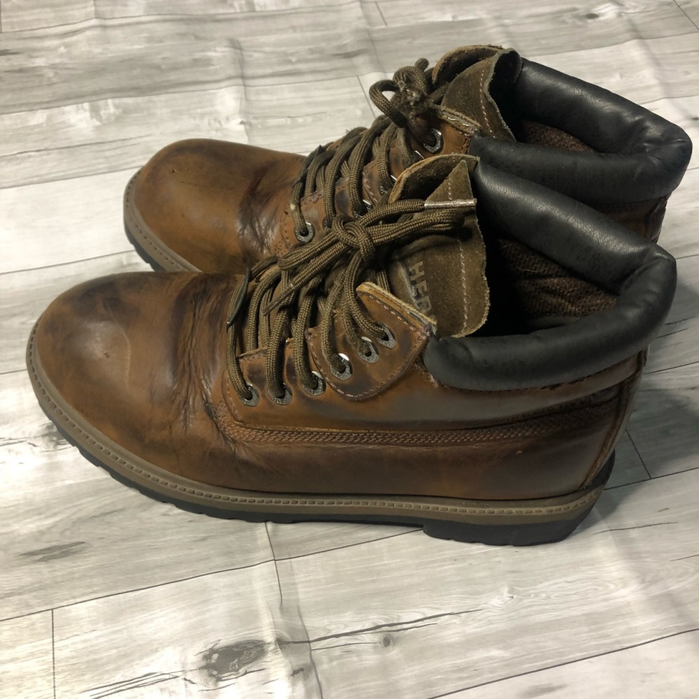 Skechers Boots Mens Size 9.5 Verdict Waterproof Boot 4442 Brown